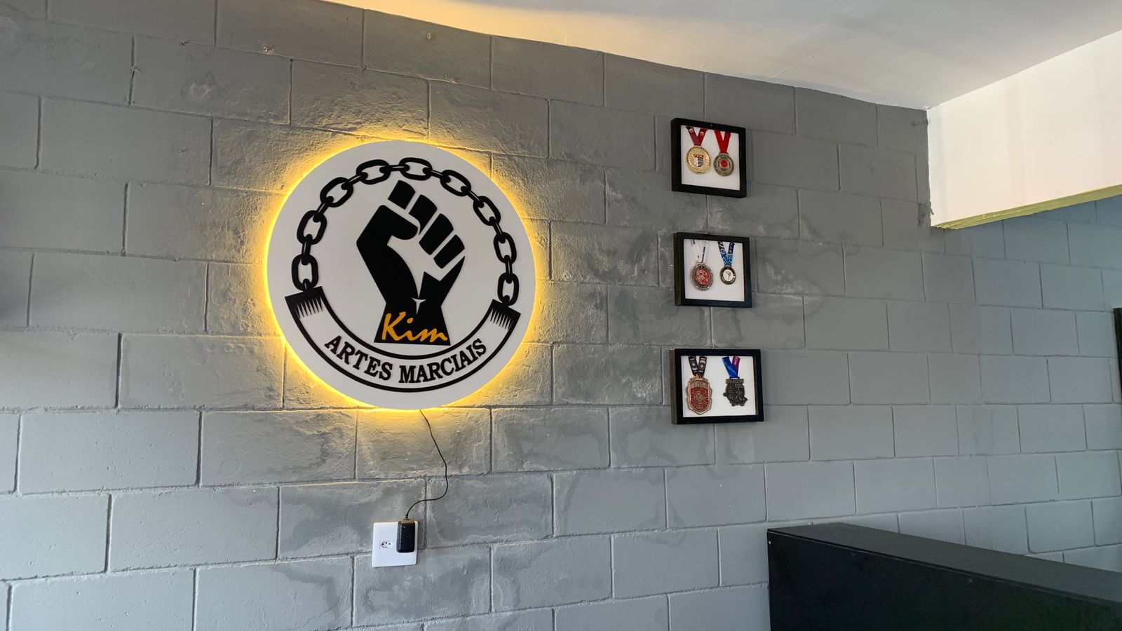 Medalhas de Karatê e Jiu-Jitsu